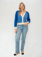 Paje Organic Cotton Colorblock Cardigan