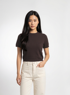 Klein Short Sleeve Wool Sweater