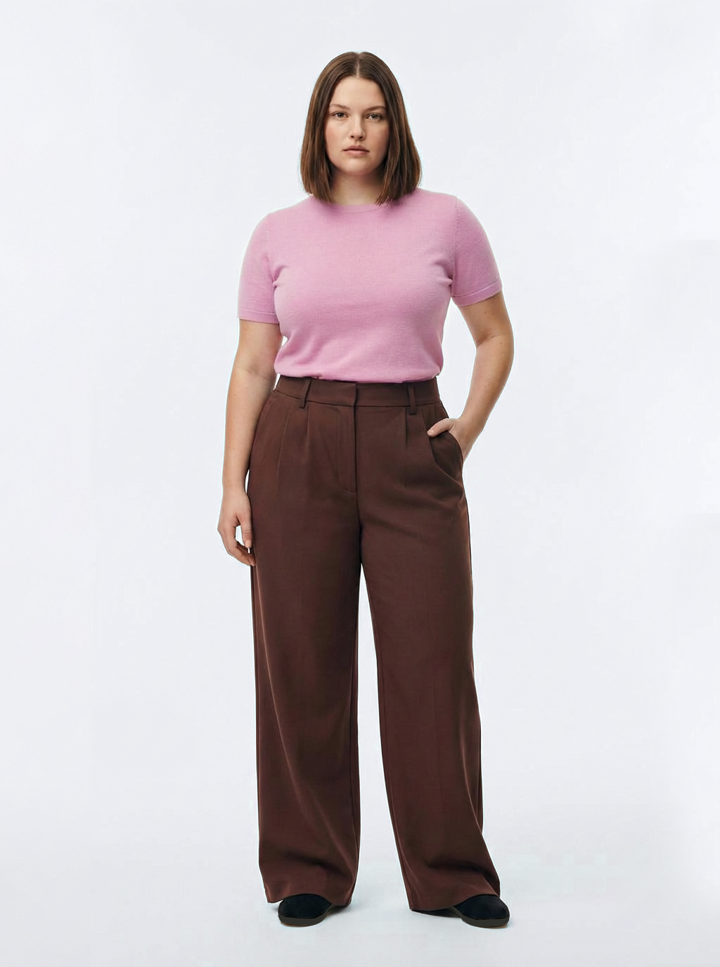 Klein Short Sleeve Wool Sweater