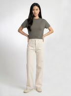 Klein Short Sleeve Wool Sweater