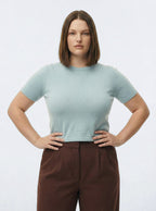 Klein Short Sleeve Wool Sweater