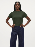 Klein Short Sleeve Wool Sweater