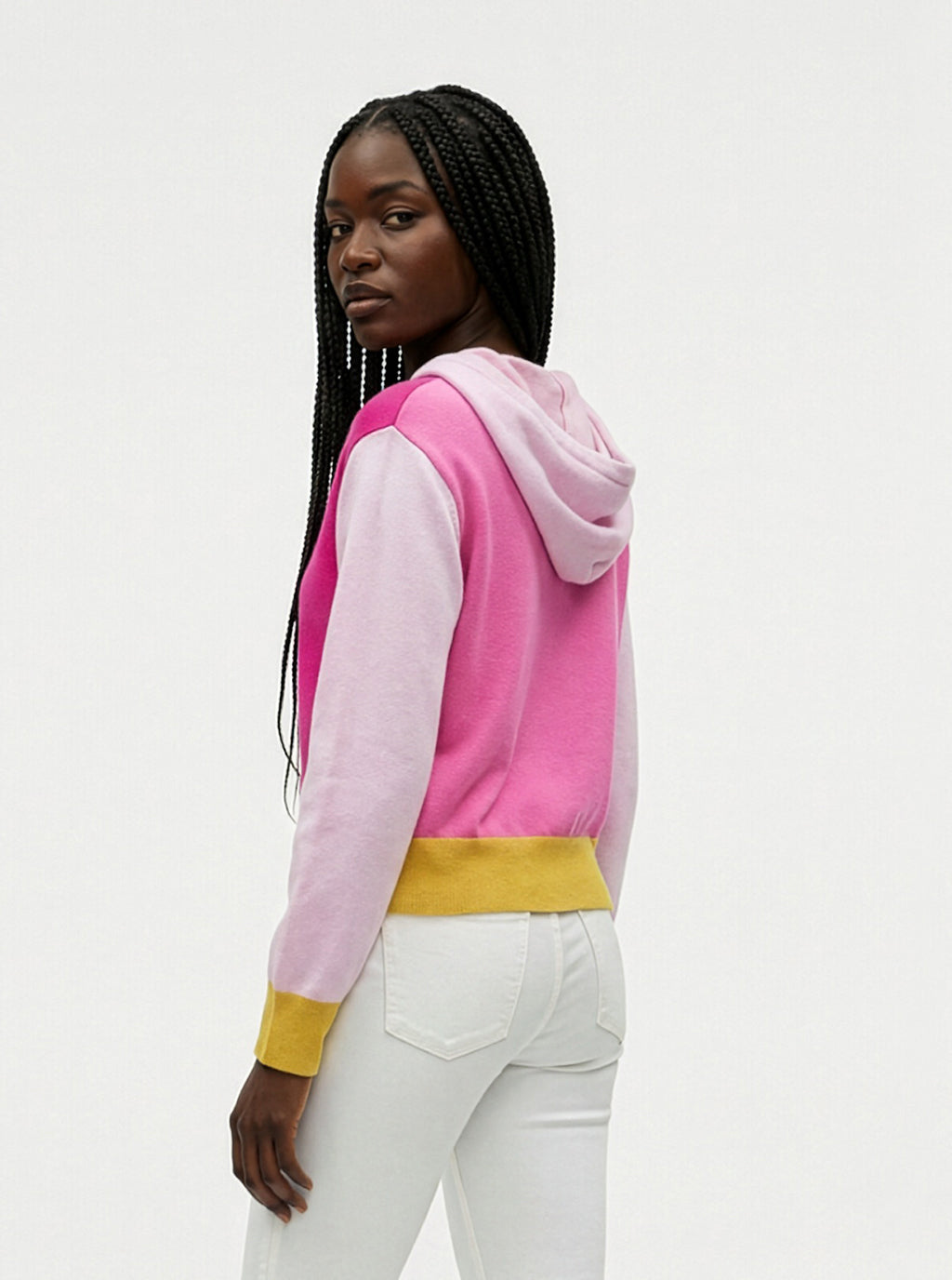 Laguna Organic Cotton Colorblock Hooded Sweater