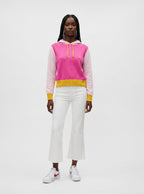 Laguna Organic Cotton Colorblock Hooded Sweater