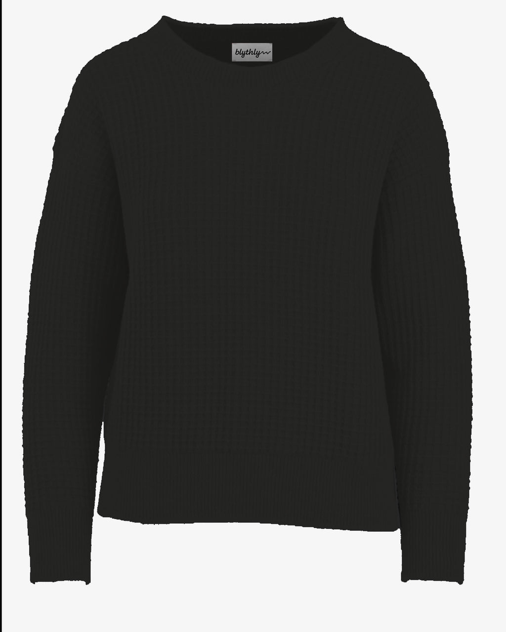 Women’s Merino Thermal Pullover with Rib Trim | Blythly