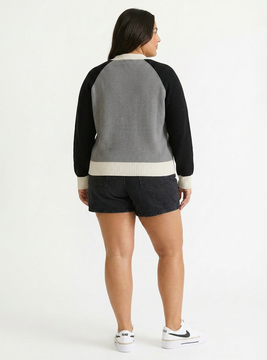 Paje Organic Cotton Colorblock Cardigan