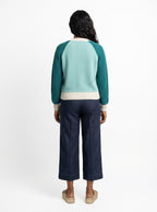 Paje Organic Cotton Colorblock Cardigan