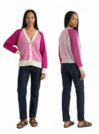 Paje Organic Cotton Colorblock Cardigan