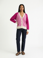 Paje Organic Cotton Colorblock Cardigan