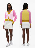 Paje Organic Cotton Colorblock Cardigan