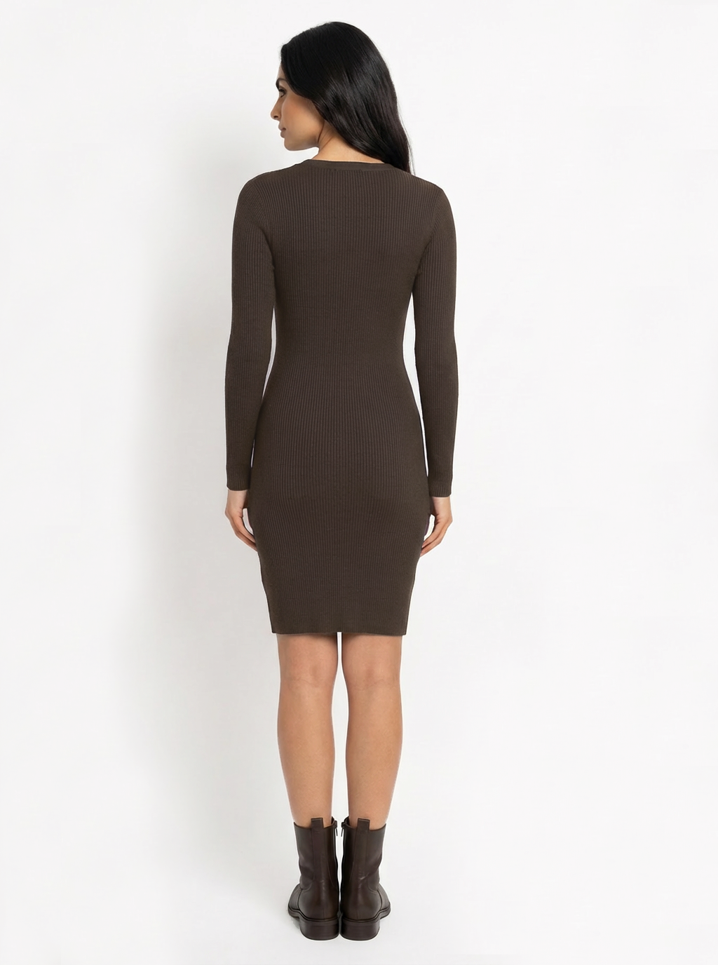 Pelosa Long Sleeve Light weight Wool Dress
