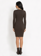 Pelosa Long Sleeve Light weight Wool Dress