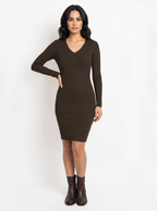 Pelosa Long Sleeve Light weight Wool Dress