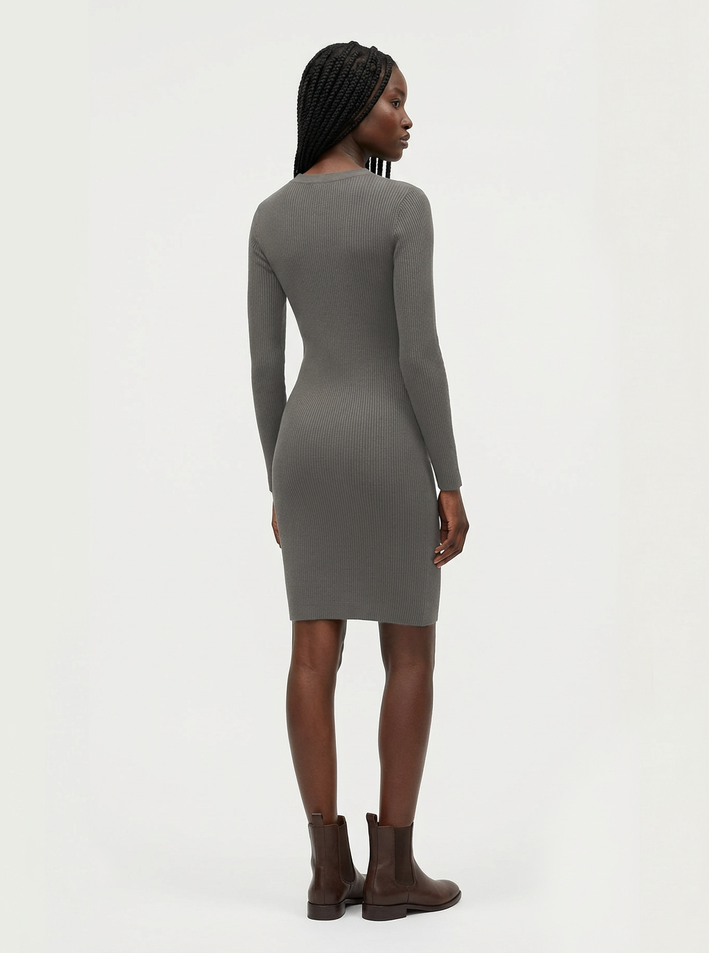 Pelosa Long Sleeve Light weight Wool Dress