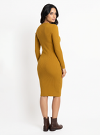 Pelosa Long Sleeve Light weight Wool Dress