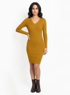 Pelosa Long Sleeve Light weight Wool Dress