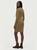Pelosa Long Sleeve Light weight Wool Dress