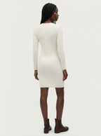 Pelosa Long Sleeve Light weight Wool Dress