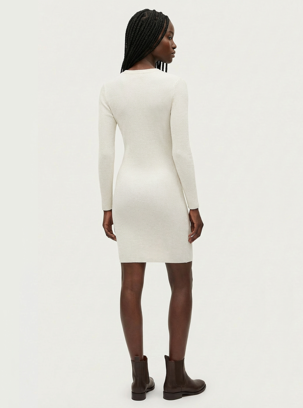 Pelosa Long Sleeve Light weight Wool Dress