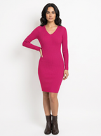Pelosa Long Sleeve Light weight Wool Dress