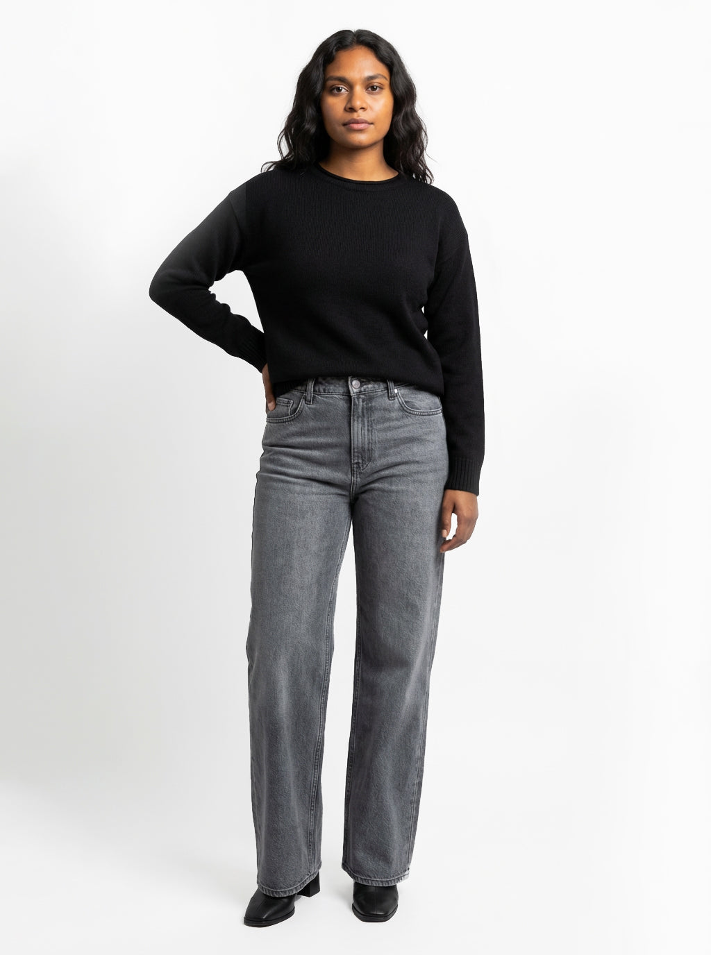 Pfeiffer Long Sleeve Cotton Sweater