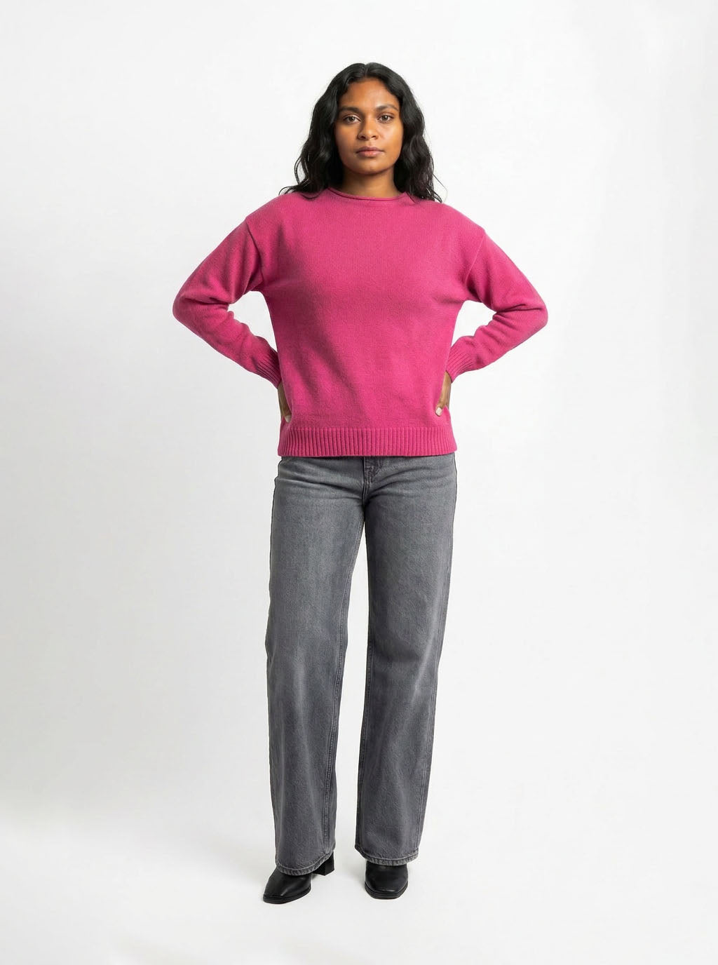Pfeiffer Long Sleeve Cotton Sweater