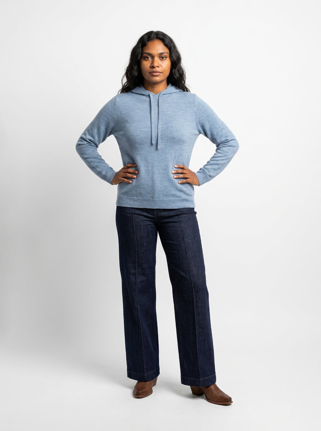 Solana Lightweight Merino Wool Hoodie